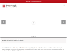 Tablet Screenshot of interlocksolutions.com